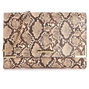 NWT Steve Madden Snakeprint Clutch (BShannon)